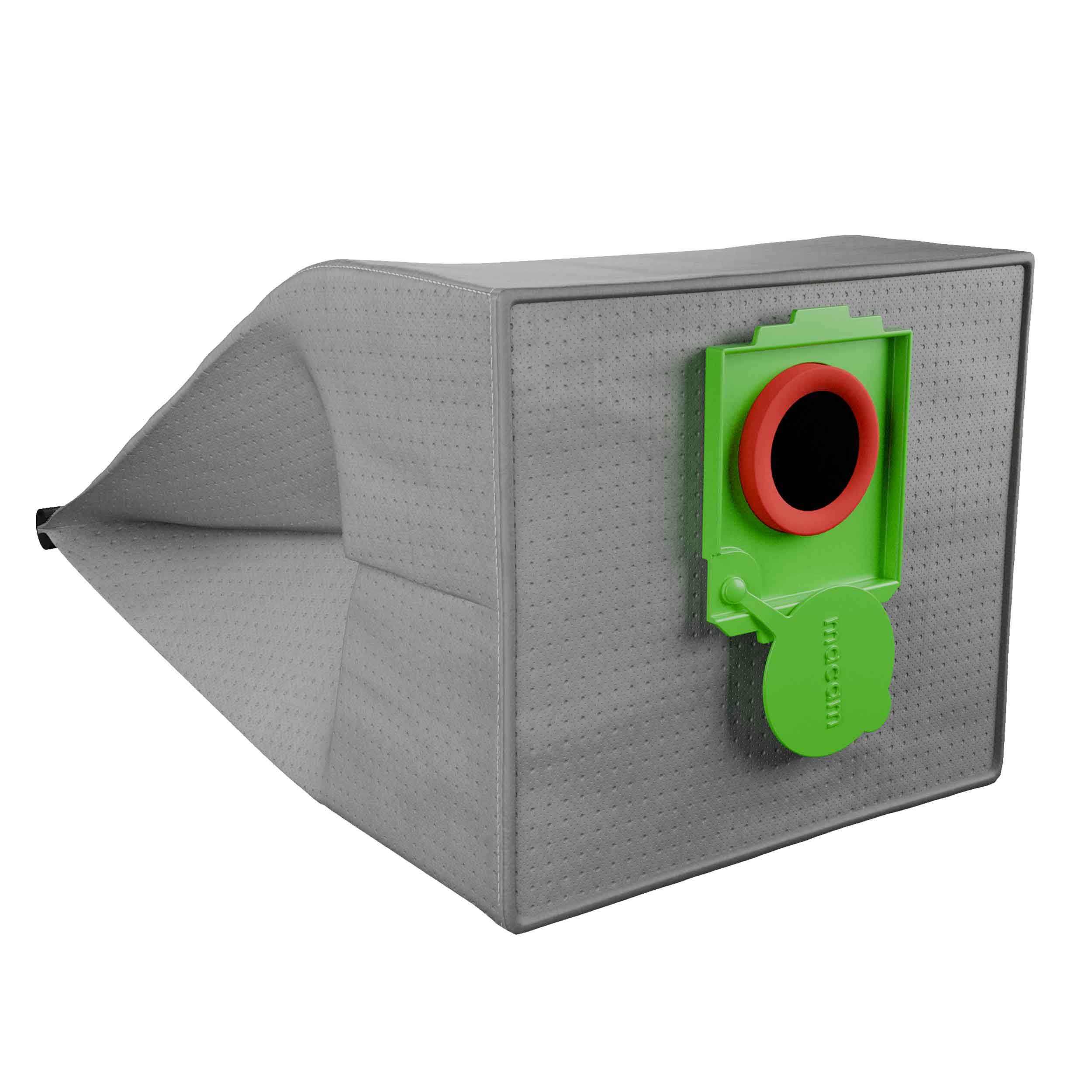 Reusable dust bag for Festool CLEANTEC CTL 36, CTM 36 and CTH 36 dust extractors - side view