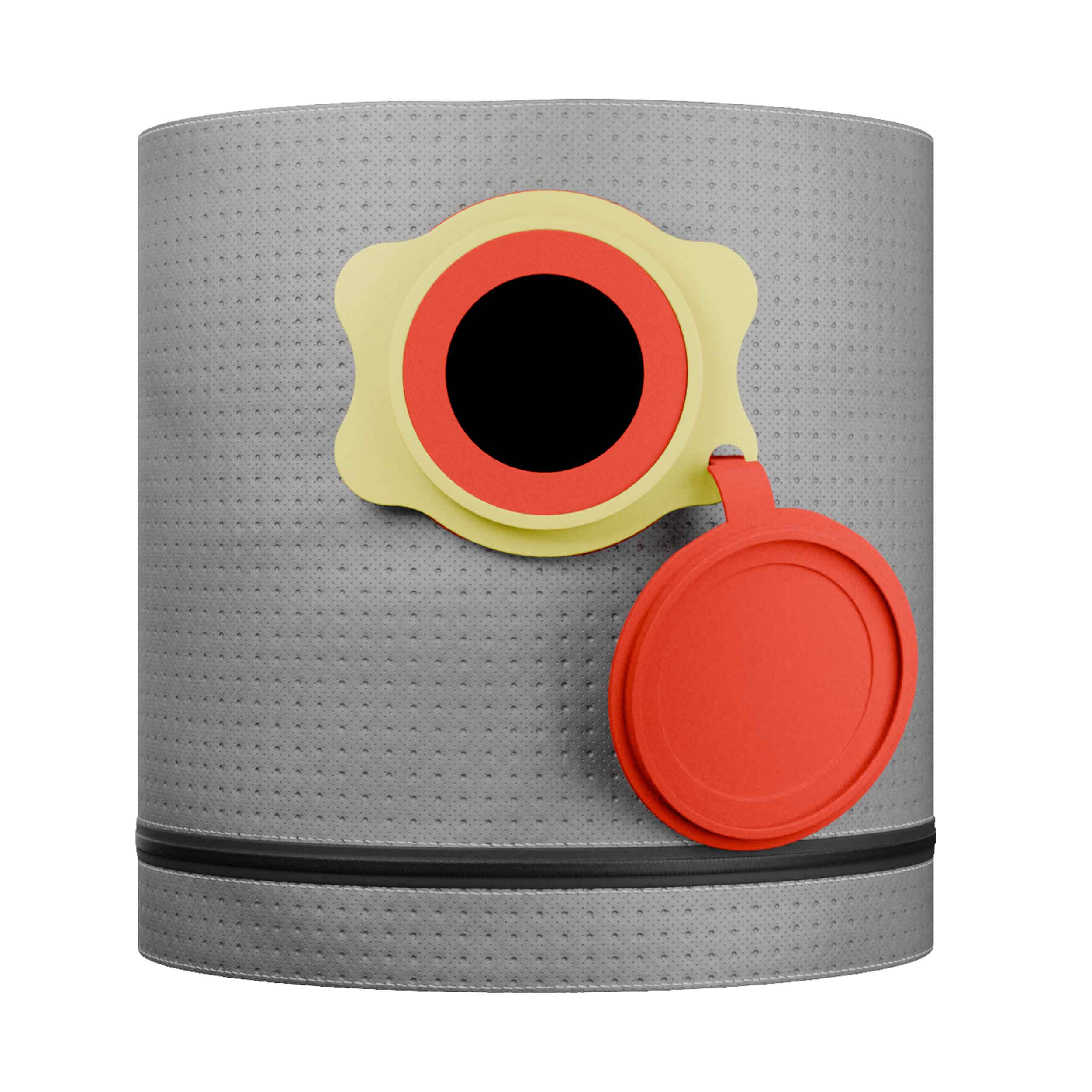 Reusable dust bag for DeWalt, Vacmaster, Einhell and Titan dust extractors - front view