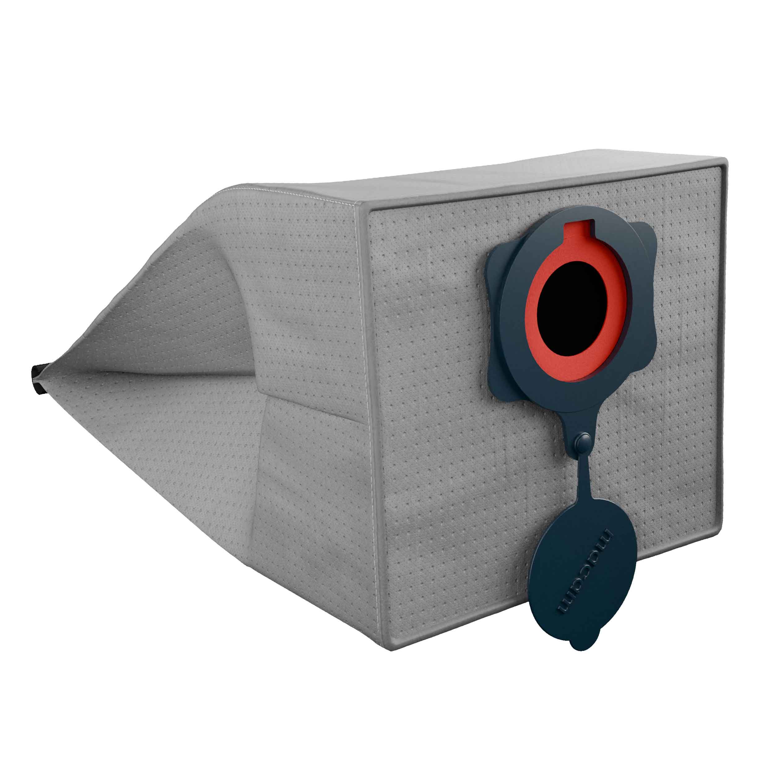 Reusable dust bag for Bosch GAS 35 L SFC+, AFC and M AFC dust extractors - side view
