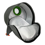 Reusable dust bag for Nilfisk Buddy 12 fitted inside the vacuum cleaner
