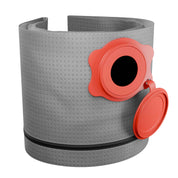 Reusable dust bag for Trend T33A, T33A/EURO and T33AL dust extractors - side view