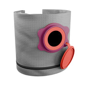 Reusable dust bag for V-TUF MINI HSV, MINI HSV X2 and MINI M-Class dust extractors - side view